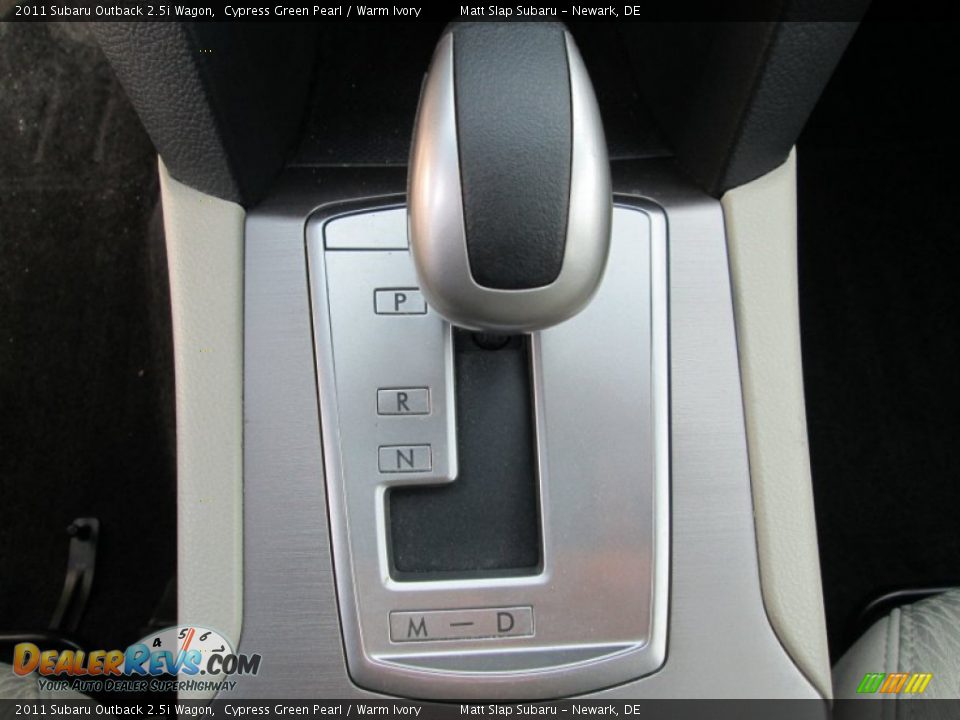 2011 Subaru Outback 2.5i Wagon Cypress Green Pearl / Warm Ivory Photo #24