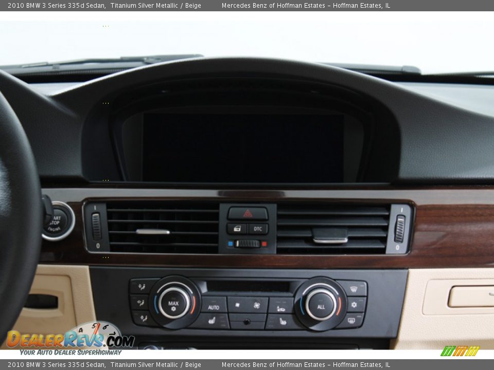 2010 BMW 3 Series 335d Sedan Titanium Silver Metallic / Beige Photo #10