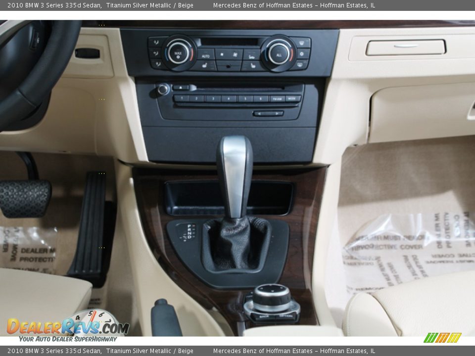 2010 BMW 3 Series 335d Sedan Titanium Silver Metallic / Beige Photo #11