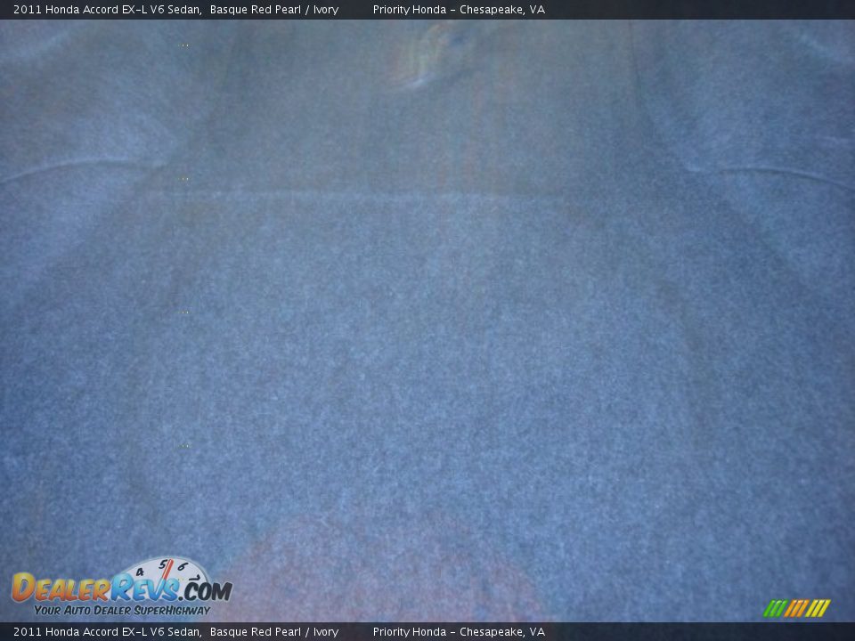 2011 Honda Accord EX-L V6 Sedan Basque Red Pearl / Ivory Photo #15