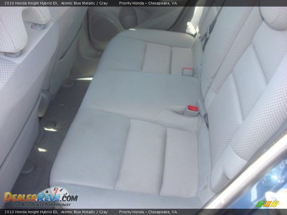 2010 Honda Insight Hybrid EX Atomic Blue Metallic / Gray Photo #11