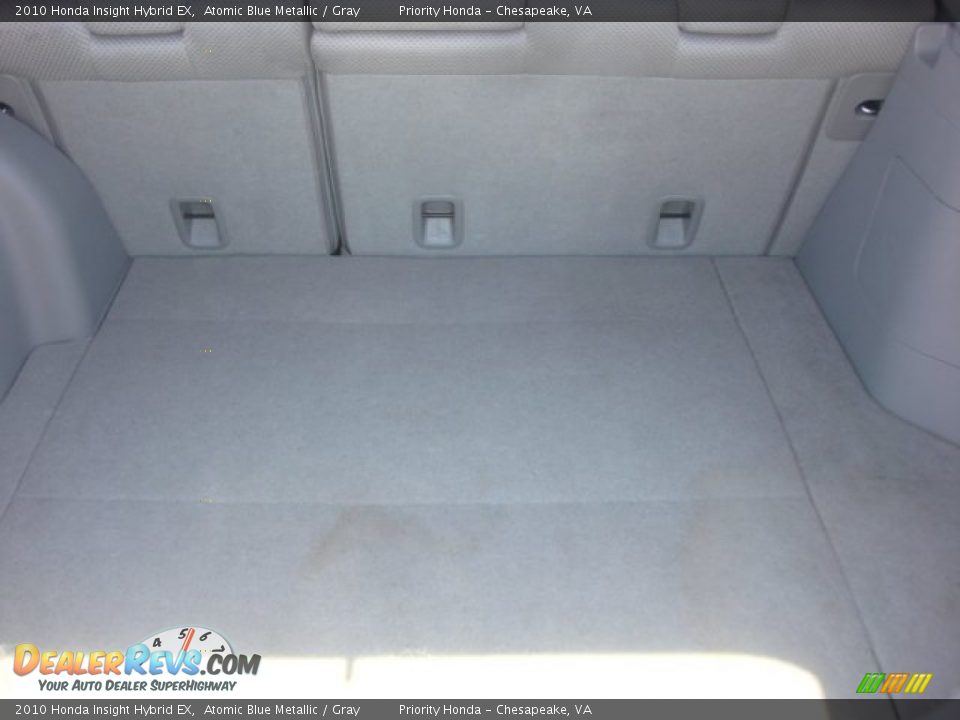 2010 Honda Insight Hybrid EX Atomic Blue Metallic / Gray Photo #12