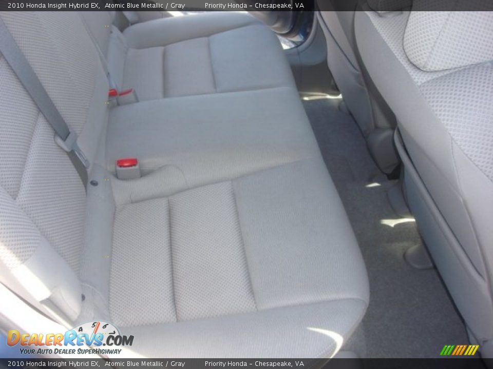 2010 Honda Insight Hybrid EX Atomic Blue Metallic / Gray Photo #13