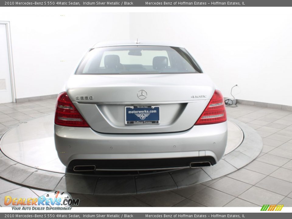 2010 Mercedes-Benz S 550 4Matic Sedan Iridium Silver Metallic / Black Photo #5