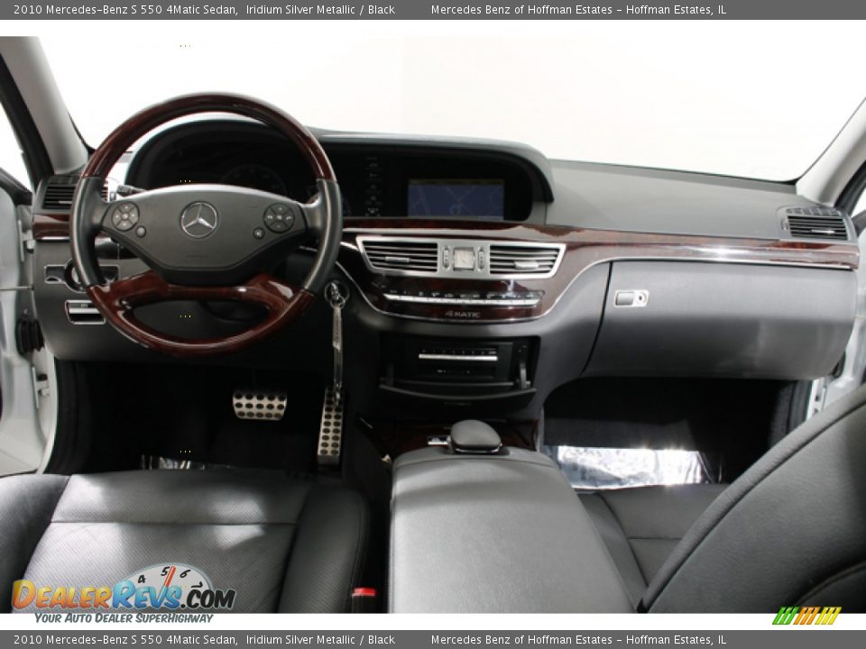 2010 Mercedes-Benz S 550 4Matic Sedan Iridium Silver Metallic / Black Photo #6