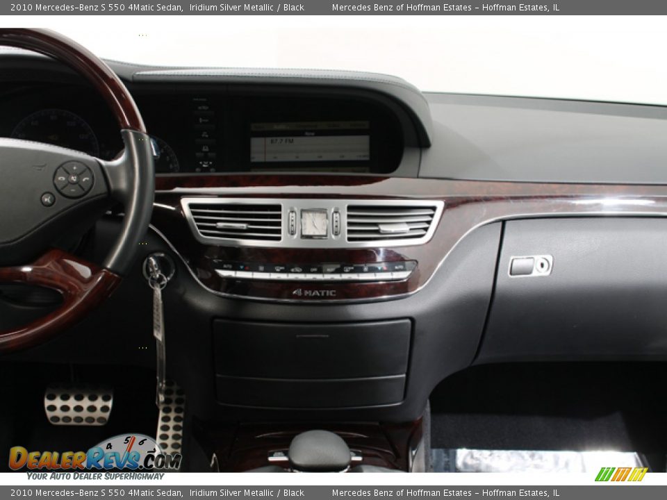 2010 Mercedes-Benz S 550 4Matic Sedan Iridium Silver Metallic / Black Photo #9