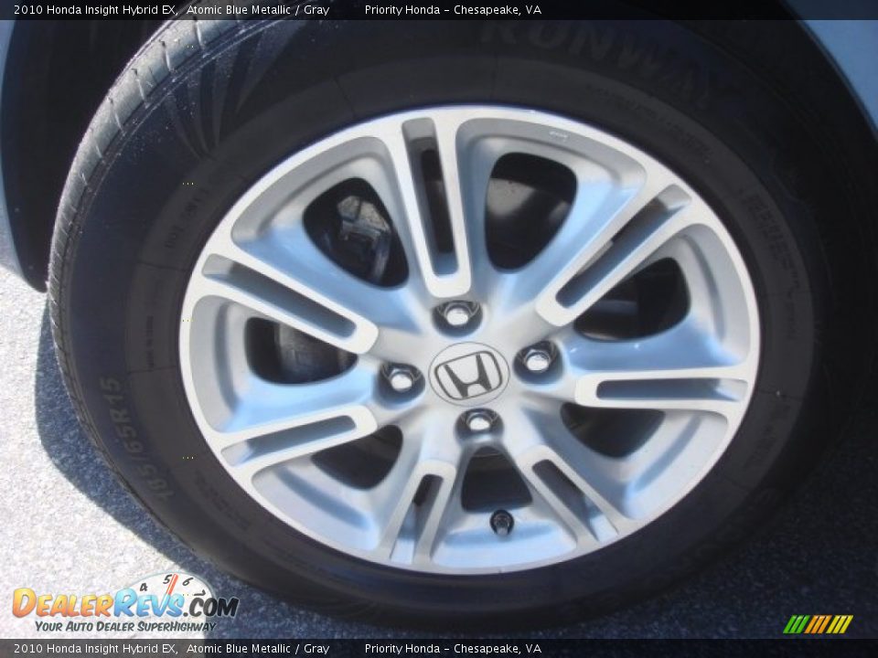 2010 Honda Insight Hybrid EX Atomic Blue Metallic / Gray Photo #25