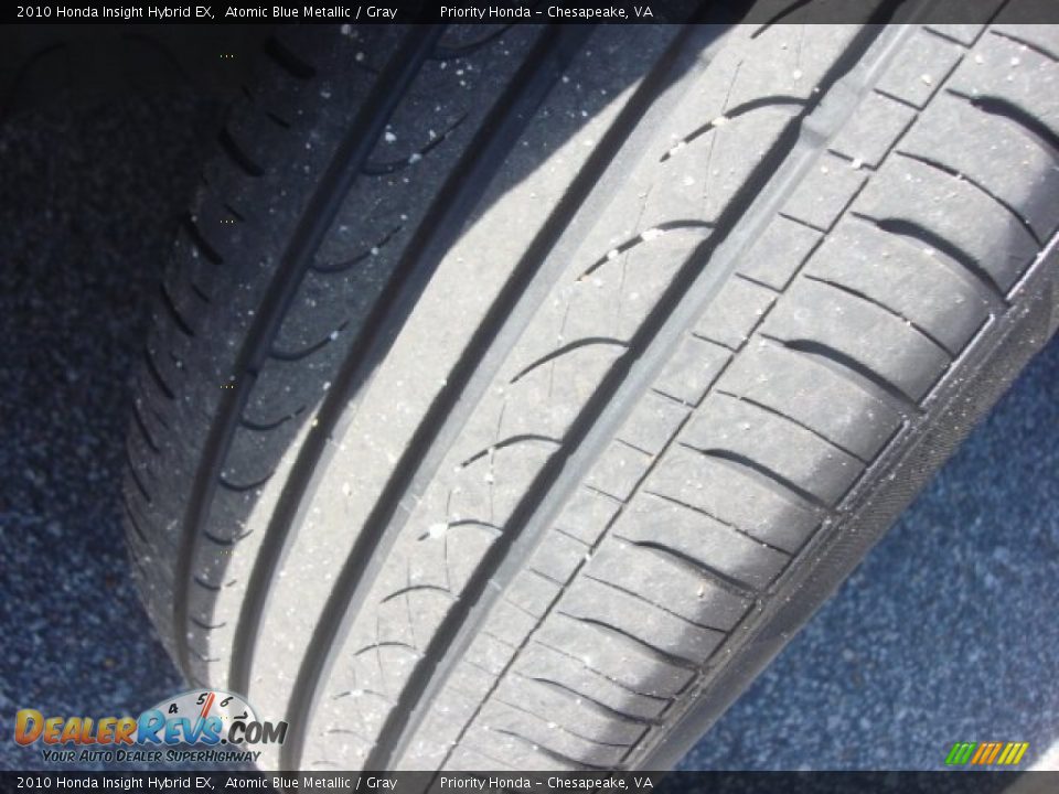 2010 Honda Insight Hybrid EX Atomic Blue Metallic / Gray Photo #26
