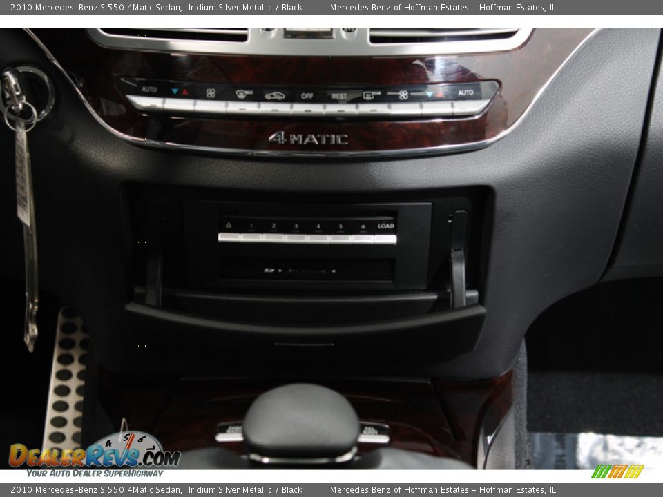 2010 Mercedes-Benz S 550 4Matic Sedan Iridium Silver Metallic / Black Photo #11