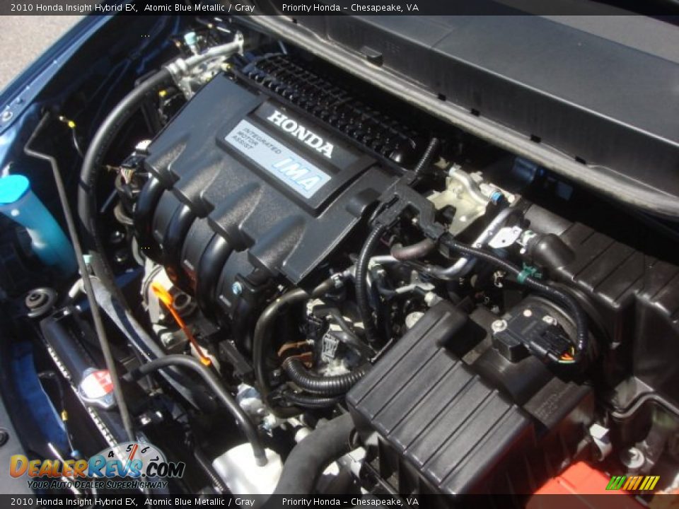 2010 Honda Insight Hybrid EX Atomic Blue Metallic / Gray Photo #27