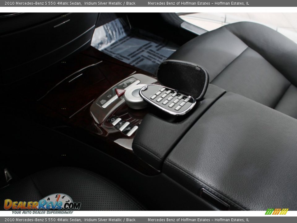 2010 Mercedes-Benz S 550 4Matic Sedan Iridium Silver Metallic / Black Photo #12