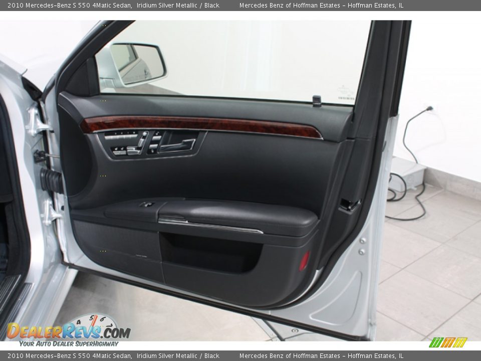 2010 Mercedes-Benz S 550 4Matic Sedan Iridium Silver Metallic / Black Photo #13