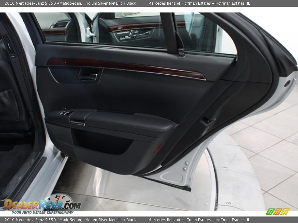 2010 Mercedes-Benz S 550 4Matic Sedan Iridium Silver Metallic / Black Photo #14