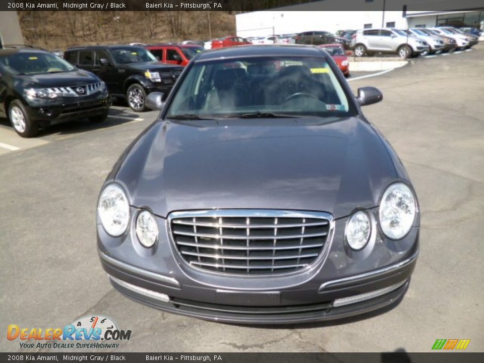 2008 Kia Amanti Midnight Gray / Black Photo #2