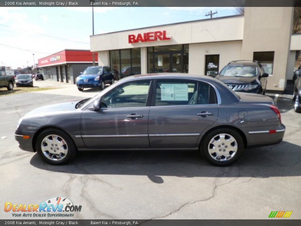 2008 Kia Amanti Midnight Gray / Black Photo #4