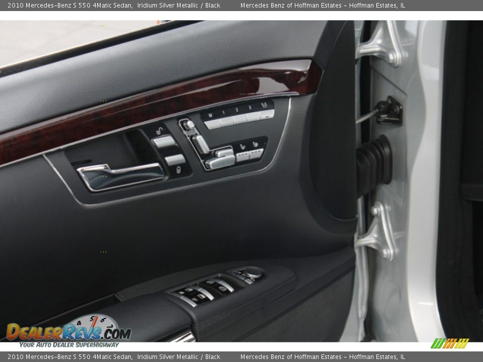 2010 Mercedes-Benz S 550 4Matic Sedan Iridium Silver Metallic / Black Photo #17