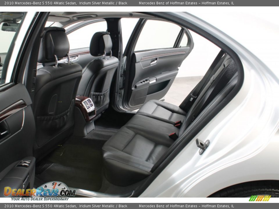 2010 Mercedes-Benz S 550 4Matic Sedan Iridium Silver Metallic / Black Photo #19