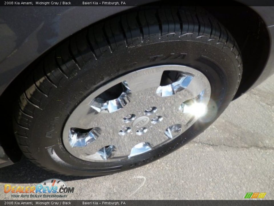 2008 Kia Amanti Midnight Gray / Black Photo #9