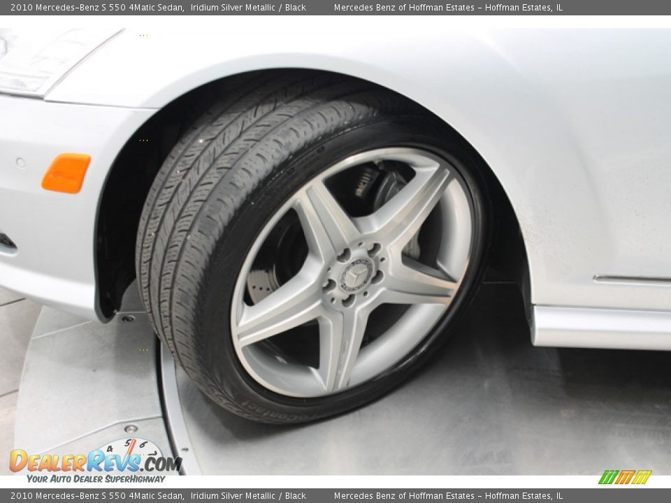 2010 Mercedes-Benz S 550 4Matic Sedan Iridium Silver Metallic / Black Photo #26