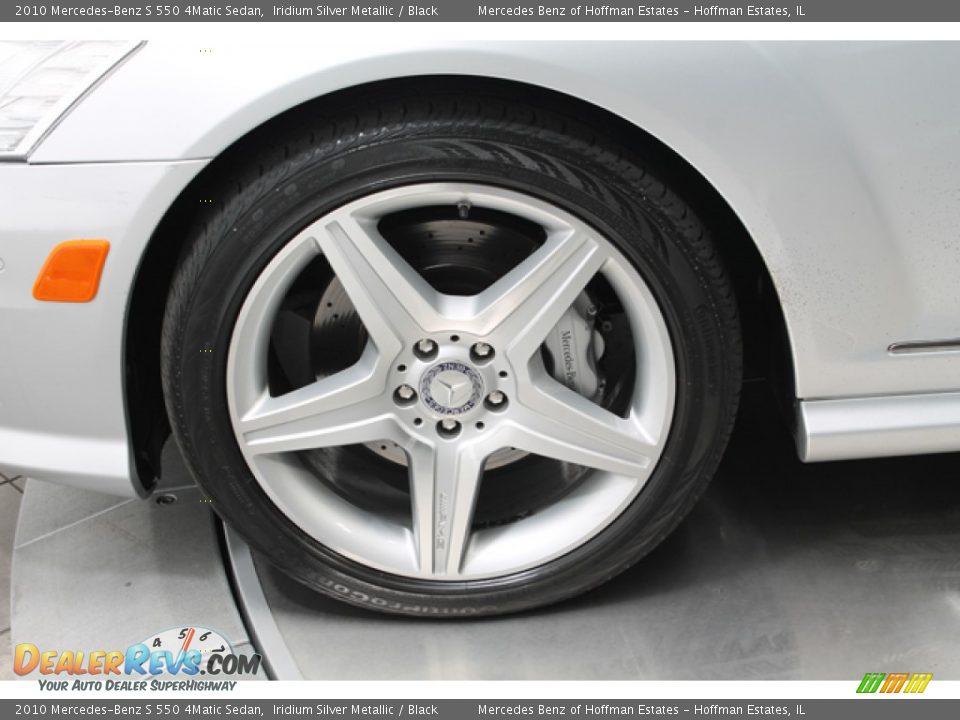 2010 Mercedes-Benz S 550 4Matic Sedan Iridium Silver Metallic / Black Photo #27