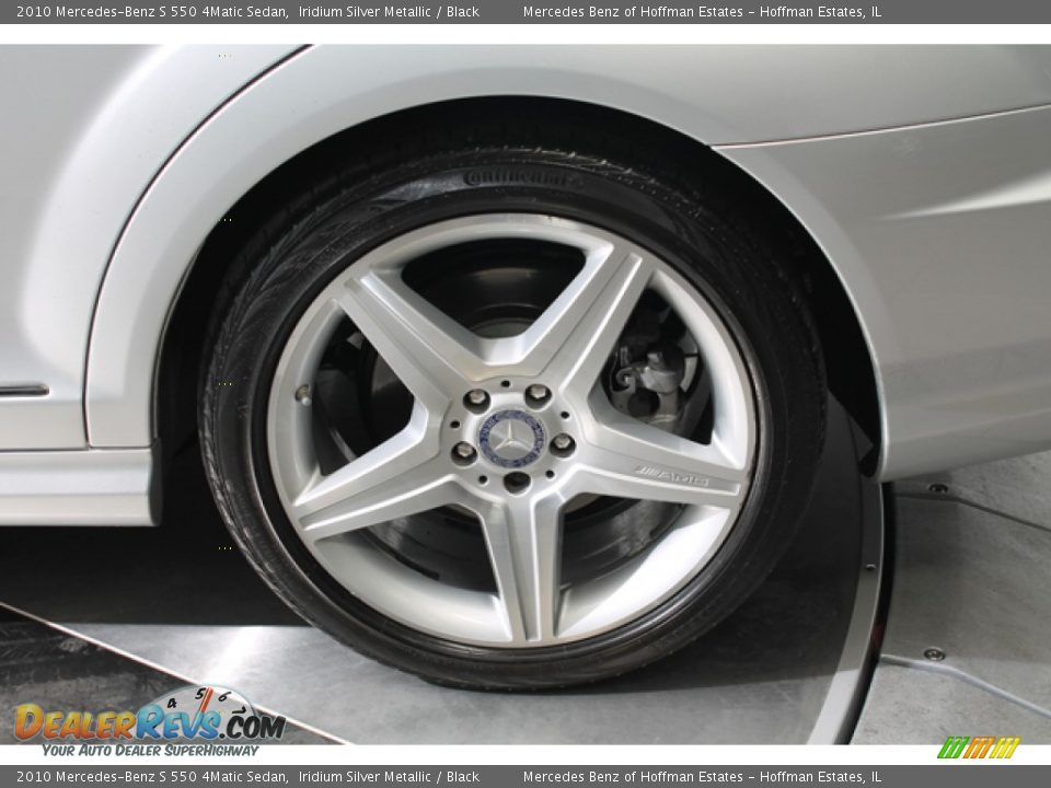 2010 Mercedes-Benz S 550 4Matic Sedan Iridium Silver Metallic / Black Photo #29
