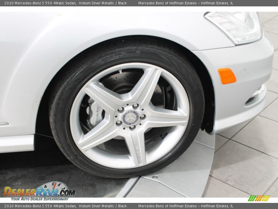 2010 Mercedes-Benz S 550 4Matic Sedan Iridium Silver Metallic / Black Photo #30