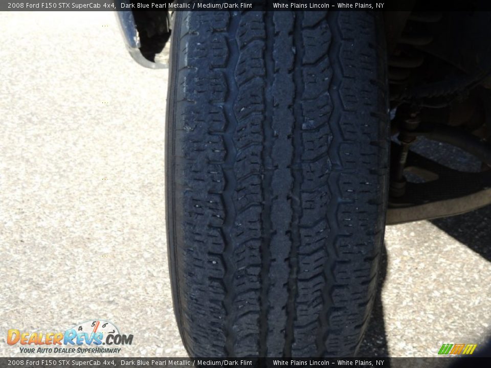 2008 Ford F150 STX SuperCab 4x4 Dark Blue Pearl Metallic / Medium/Dark Flint Photo #2