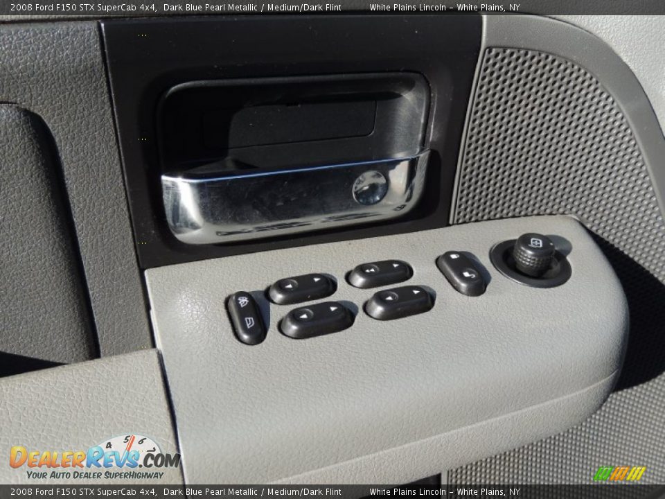 2008 Ford F150 STX SuperCab 4x4 Dark Blue Pearl Metallic / Medium/Dark Flint Photo #15