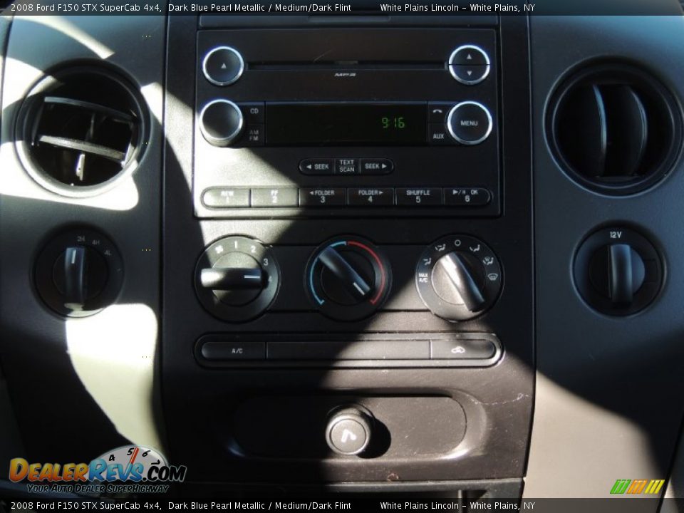 2008 Ford F150 STX SuperCab 4x4 Dark Blue Pearl Metallic / Medium/Dark Flint Photo #18