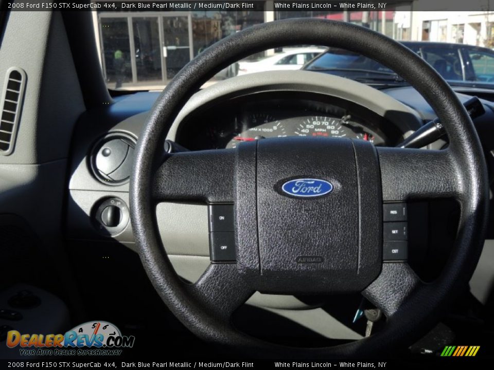 2008 Ford F150 STX SuperCab 4x4 Dark Blue Pearl Metallic / Medium/Dark Flint Photo #19
