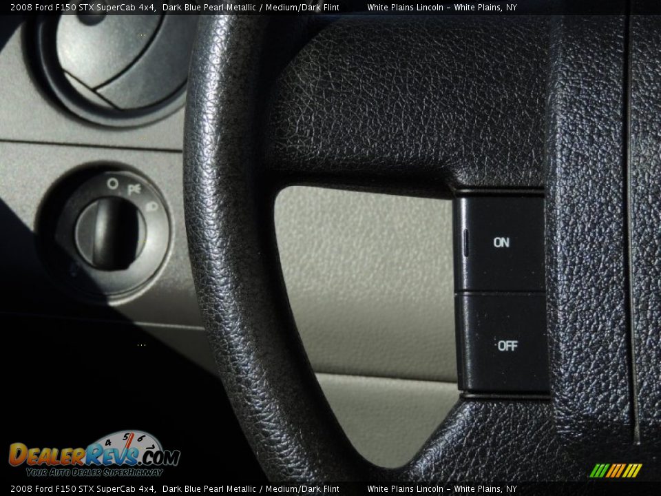 2008 Ford F150 STX SuperCab 4x4 Dark Blue Pearl Metallic / Medium/Dark Flint Photo #20