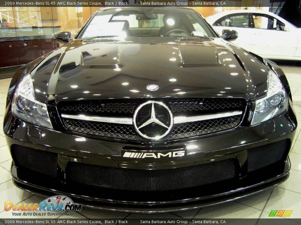 2009 Mercedes-Benz SL 65 AMG Black Series Coupe Black / Black Photo #3
