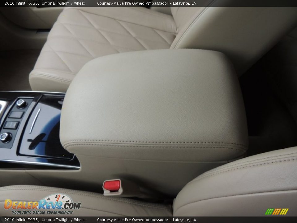 2010 Infiniti FX 35 Umbria Twilight / Wheat Photo #26