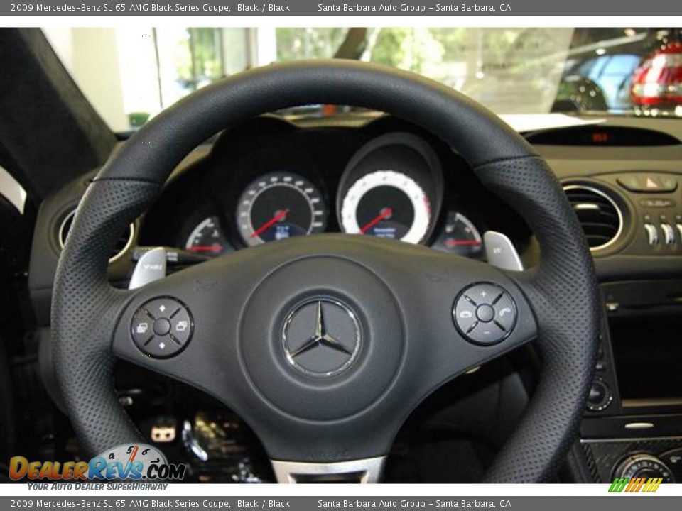 2009 Mercedes-Benz SL 65 AMG Black Series Coupe Black / Black Photo #18