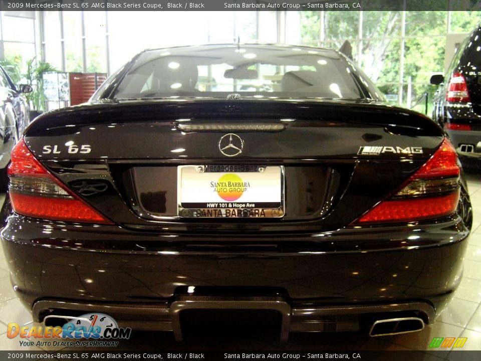 2009 Mercedes-Benz SL 65 AMG Black Series Coupe Black / Black Photo #23