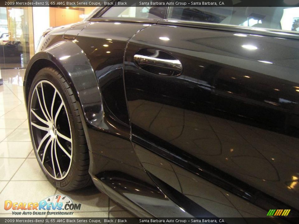 2009 Mercedes-Benz SL 65 AMG Black Series Coupe Black / Black Photo #24