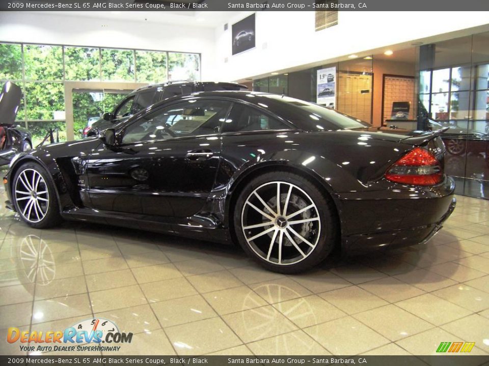 2009 Mercedes-Benz SL 65 AMG Black Series Coupe Black / Black Photo #33