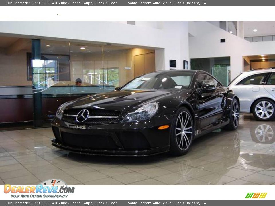 2009 Mercedes-Benz SL 65 AMG Black Series Coupe Black / Black Photo #34