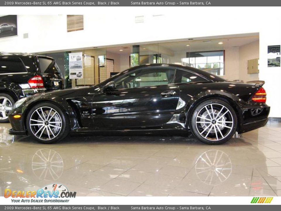 2009 Mercedes-Benz SL 65 AMG Black Series Coupe Black / Black Photo #36