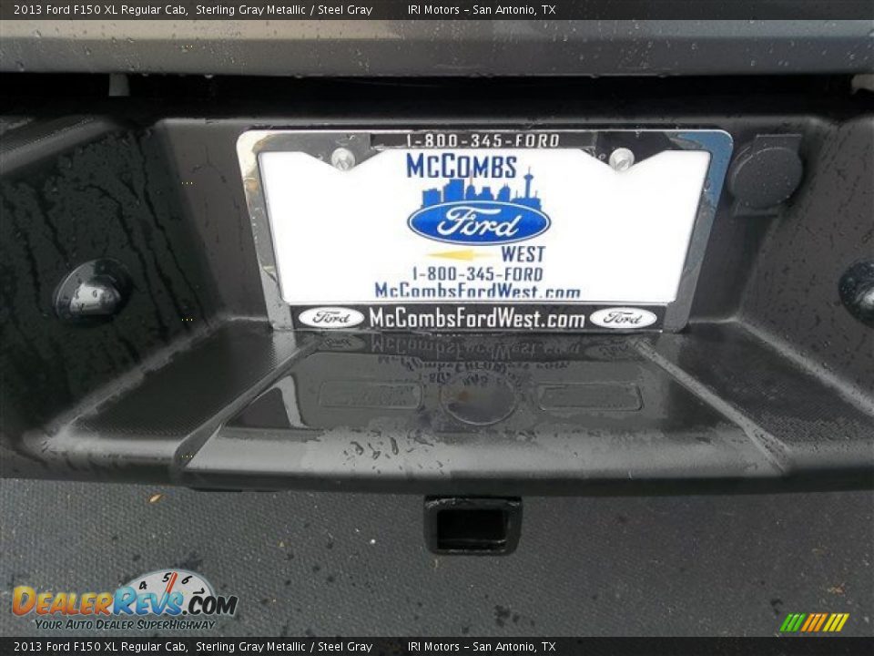 2013 Ford F150 XL Regular Cab Sterling Gray Metallic / Steel Gray Photo #6