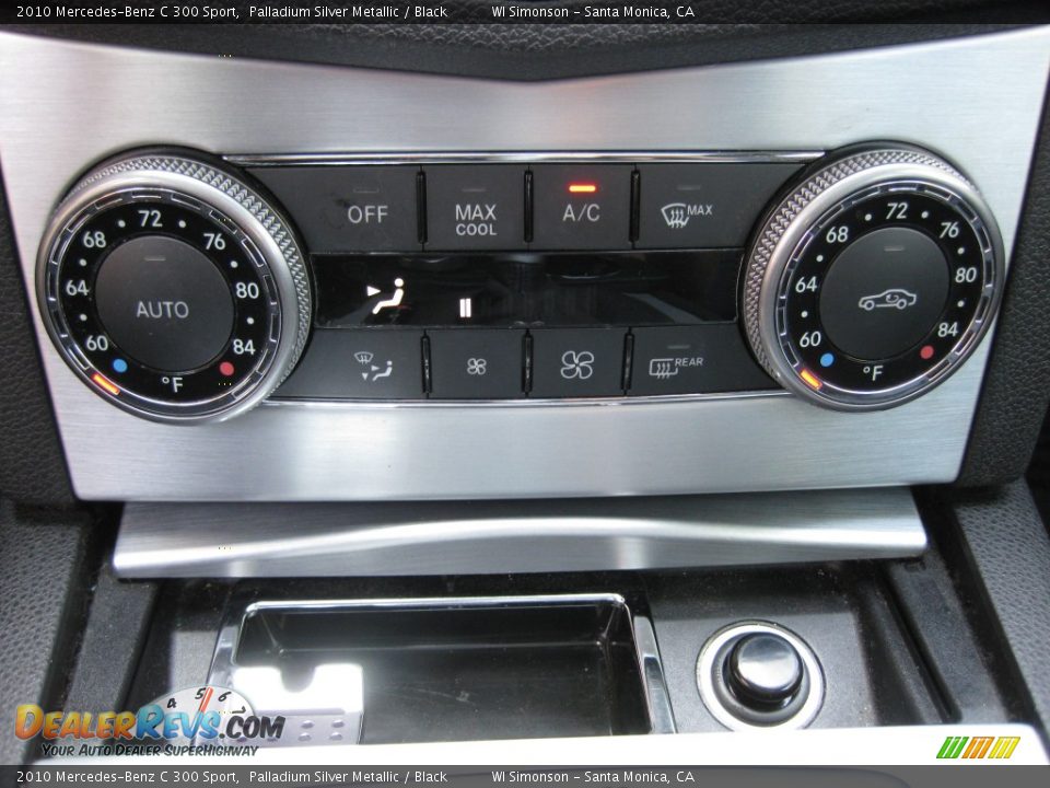 2010 Mercedes-Benz C 300 Sport Palladium Silver Metallic / Black Photo #11