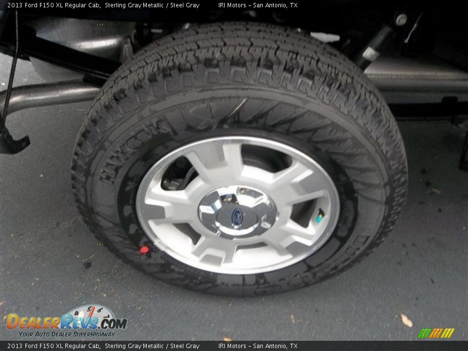 2013 Ford F150 XL Regular Cab Sterling Gray Metallic / Steel Gray Photo #8