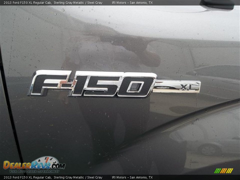 2013 Ford F150 XL Regular Cab Sterling Gray Metallic / Steel Gray Photo #9
