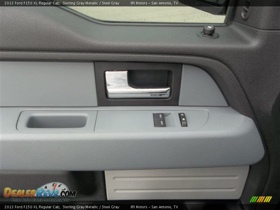 2013 Ford F150 XL Regular Cab Sterling Gray Metallic / Steel Gray Photo #14