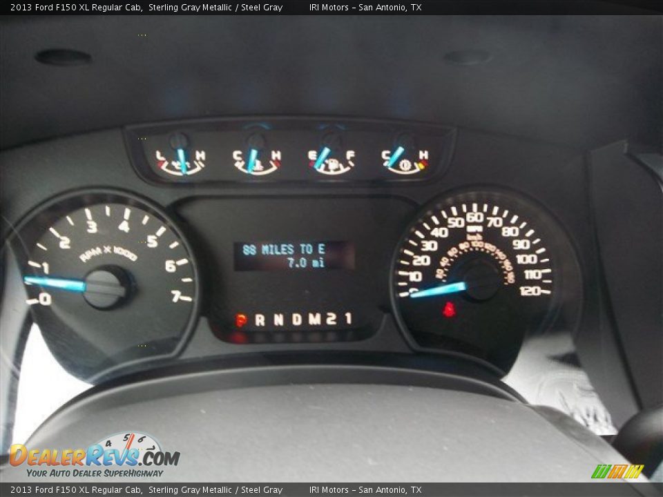 2013 Ford F150 XL Regular Cab Sterling Gray Metallic / Steel Gray Photo #16