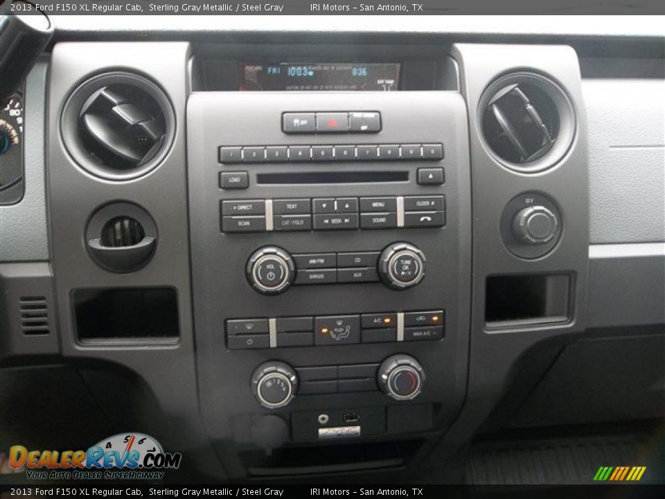 2013 Ford F150 XL Regular Cab Sterling Gray Metallic / Steel Gray Photo #17
