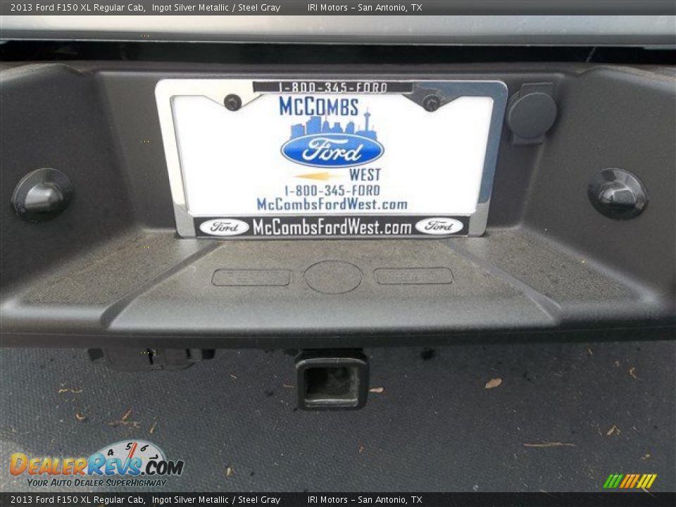 2013 Ford F150 XL Regular Cab Ingot Silver Metallic / Steel Gray Photo #6