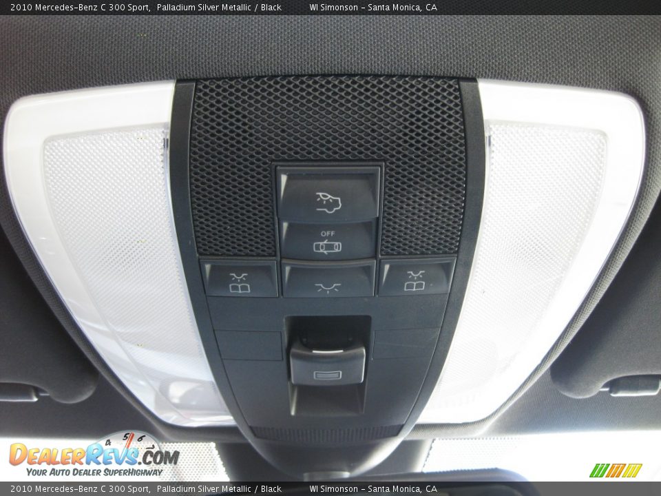 2010 Mercedes-Benz C 300 Sport Palladium Silver Metallic / Black Photo #14