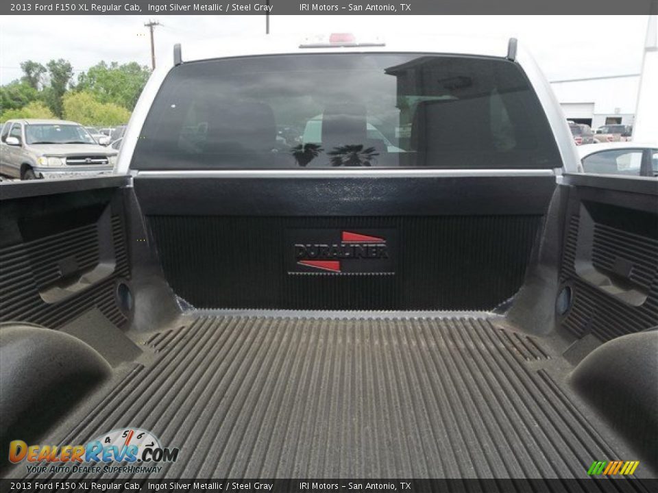 2013 Ford F150 XL Regular Cab Ingot Silver Metallic / Steel Gray Photo #8