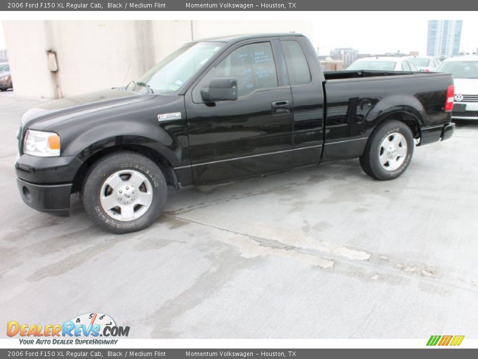Black 2006 Ford F150 XL Regular Cab Photo #5